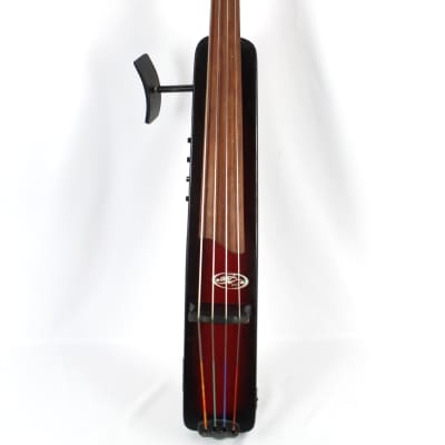 BSX Allegro Series 4 String Upright Electric Bass, with Road Case 