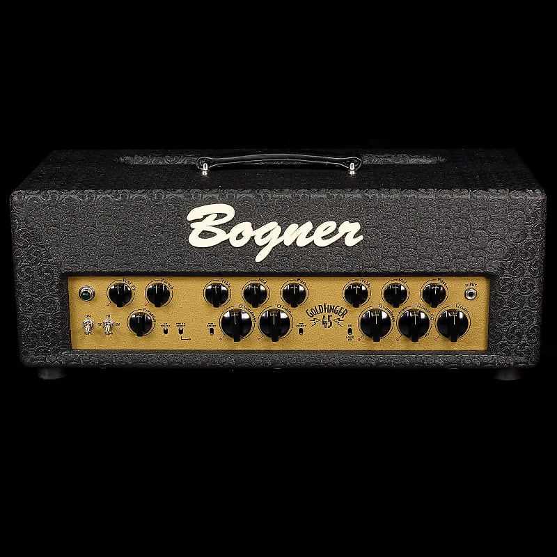 Bogner Goldfinger 45 Black  6V6 Powered Plexi Tone - B-Stock image 1