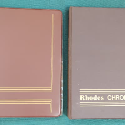 Rhodes Chroma sequencer manuals image 1