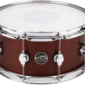 DW Performance Series Snare Drum - 6.5 x 14-inch - Tobacco Satin Oil image 8