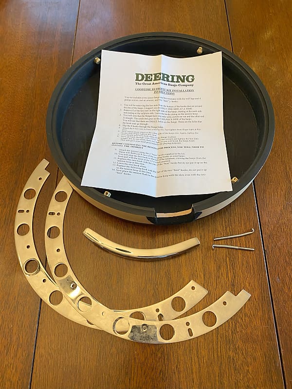 Deering Goodtime Banjo retrofit kit Maple Reverb