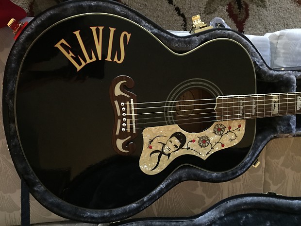 Epiphone Elvis Presley Limited Edition EJ-200 1996 Black