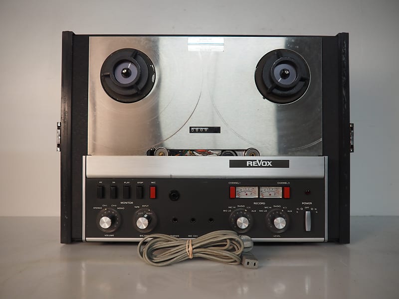 Revox A77 MK1 Reel to Reel Tape Recorder Tested