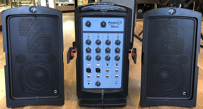 Fender Passport 150 Pro ポータブルPAスピーカー Fender Passport 150 Pro Portable 4-Channel 150 Watt All In