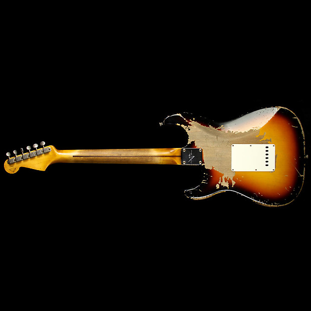 Fender Custom Shop Masterbuilt John Cruz '57 Stratocaster Ultimate Relic  Electric Guitar 3-Tone Sunburst