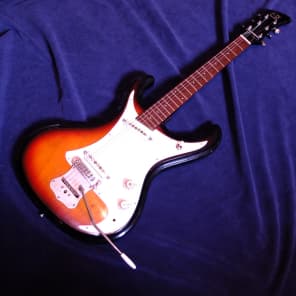 c. 1965 Guyatone LG-150T Vintage Bizarre Mosrite Style MIJ