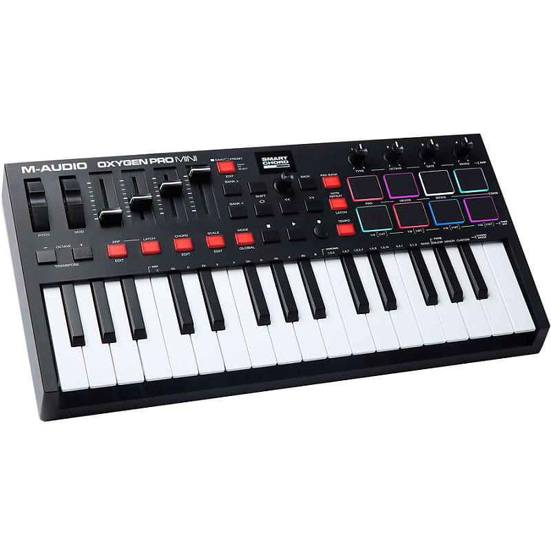 M-Audio Oxygen Pro Mini 32-Key MIDI Keyboard Controller image 2