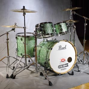 Pearl Drums Masters Maple Complete 4-Piece Kit-C348 as seen at Summerfest 2016 image 2