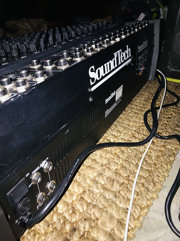 Soundtech Digefx 128 Powered Stereo Mixi PC-1250 Black | Reverb