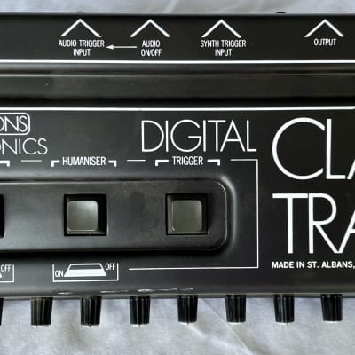 Simmons Digital Clap Trap Handclap Synthesizer 1980s - Black image 1