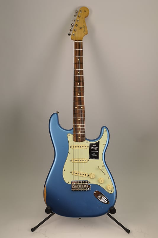 Fender Vintera Road Worn '60s Stratocaster - Lake Placid Blue image 1