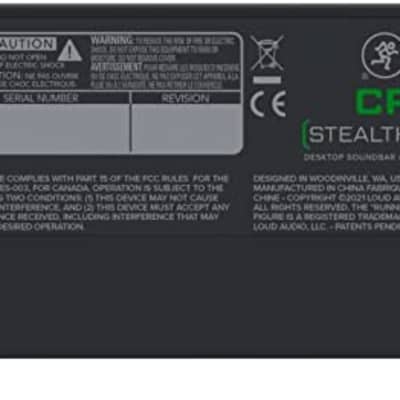 Mackie CR-X Series, CR StealthBar Desktop PC Soundbar - OPEN BOX image 4