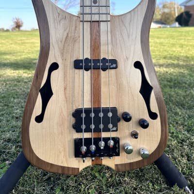 Yerby Custom Hollowbody 4 String Bass image 2