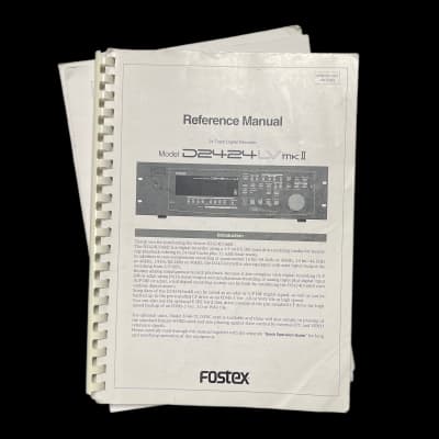 Fostex D2424LV Mk2 24 Track Digital Multitrack | Reverb