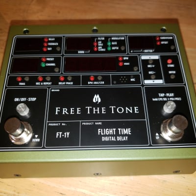 Free The Tone Flight Time Digital Delay FT-1Y | Reverb