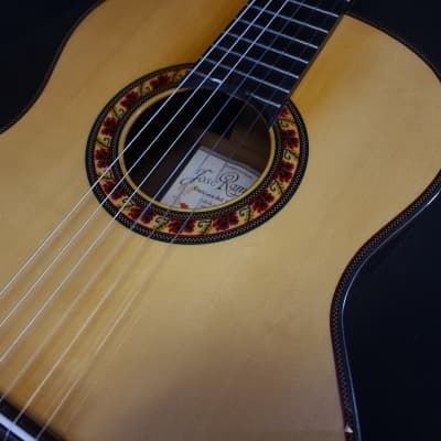 Jose Ramirez Spruce Guitarra del Tiempo Studio Classical Nylon String Guitar w/ Logo'd Hard Case image 8