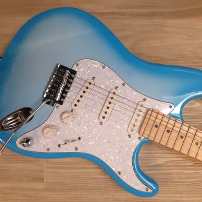 2022 Elite ® Strat Style Pro Style Guitar "Sky Blues " ,Hot Mods w/ Z-Mule® Pickups  LTD image 10