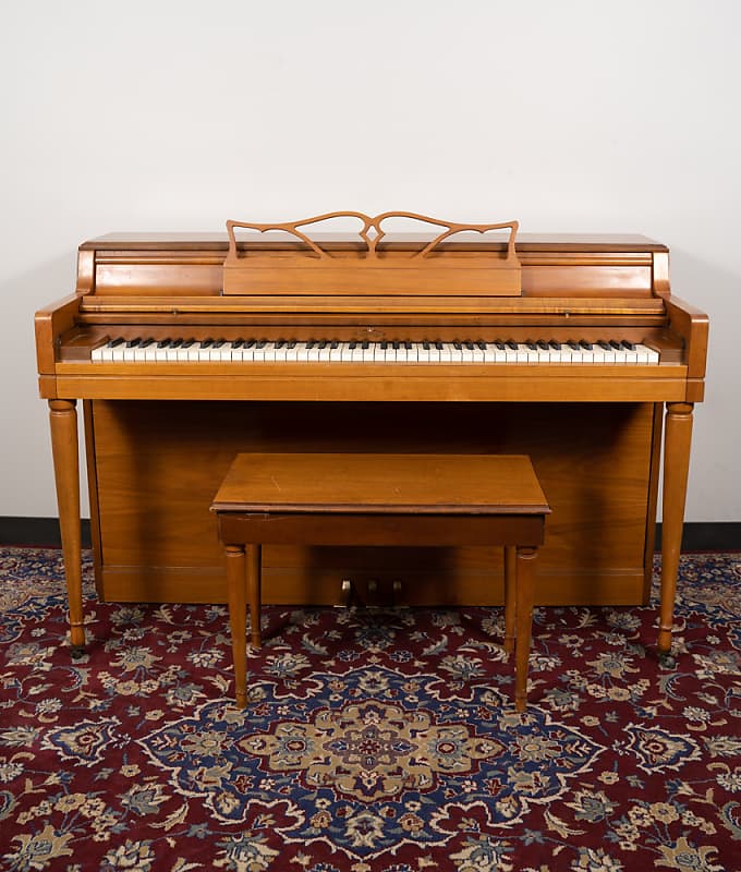 Wurlitzer console on sale piano value