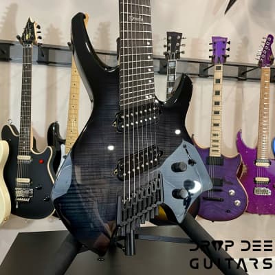 Ormsby Goliath GTR Run 17 8-String Electric Guitar w/ Bag-Dahlia Black image 3