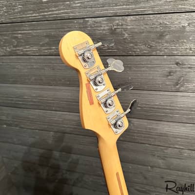 Fender Player Jazz Bass Fretless 4 String MIM Electric Bass Guitar White w/ Gig bag image 10