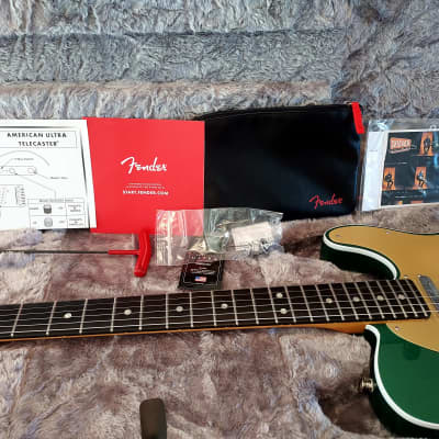 Fender American Ultra Telecaster Exclusive Mystic Pine American Ultra CME Exclusive 2021 - Mystic Pine image 14