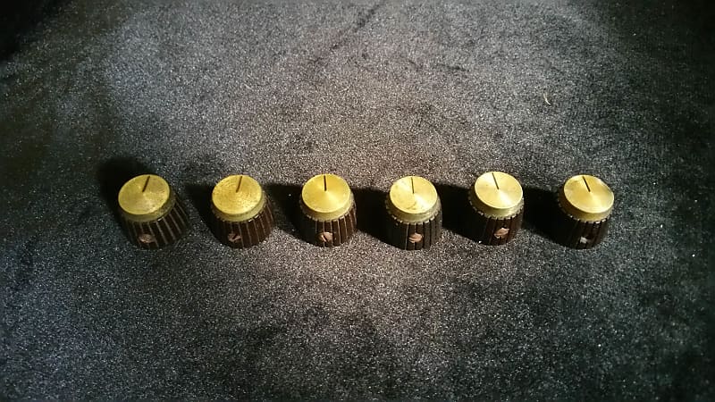 Marshall 1968 Vintage Plexi Amp Knobs (6 pieces)