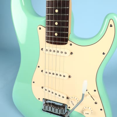 2001 Fender Jeff Beck Artist Series Stratocaster with Hot Noiseless Pickups Surf Green image 5