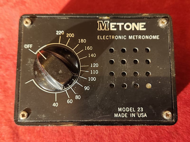 Metone Model 23 Electric Metronome Reverb