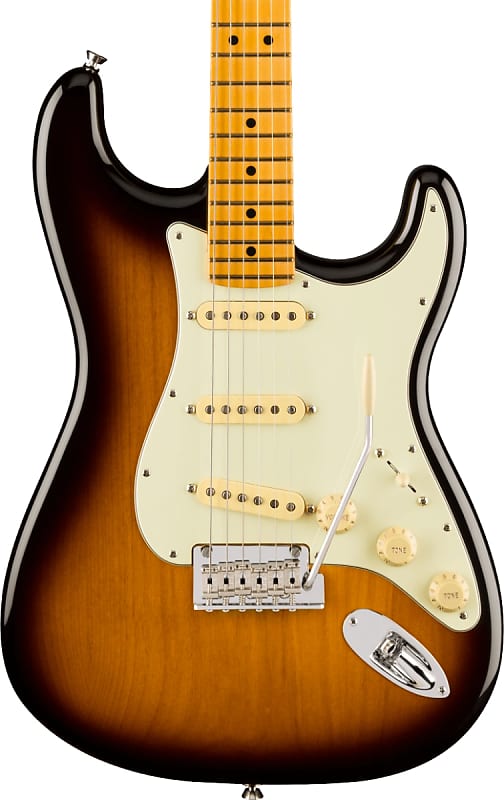 Fender American Professional II Stratocaster Maple Fingerboard Limited-Edition Electric Guitar Anniversary 2-Color Sunburst image 1