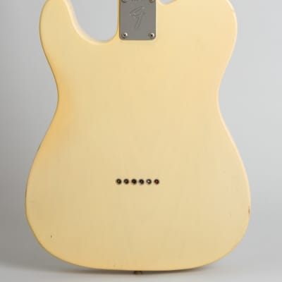 Fender Telecaster Solid Body Electric Guitar (1966), ser. #132499, original black tolex hard shell case. image 4