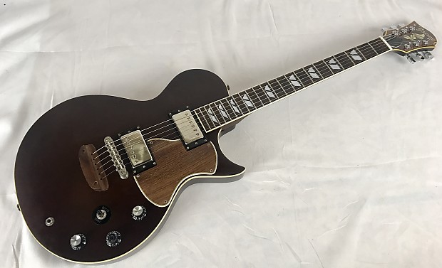 Burny LS-80 BSB Electric Guitar 1992-93 Brown Burst with