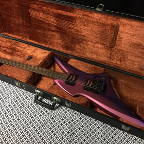 1985 Ibanez XV500 X-Series Z-Shaped Violet Halfburst with 1985 Ibanez XV500 X-Series Z-Shaped Violet Halfburst with