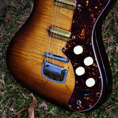 KAY K300 1965 Teaburst.  Totally restored. Vintage beauty. Loud. Great blues guitar. Tradesaccepted. image 14