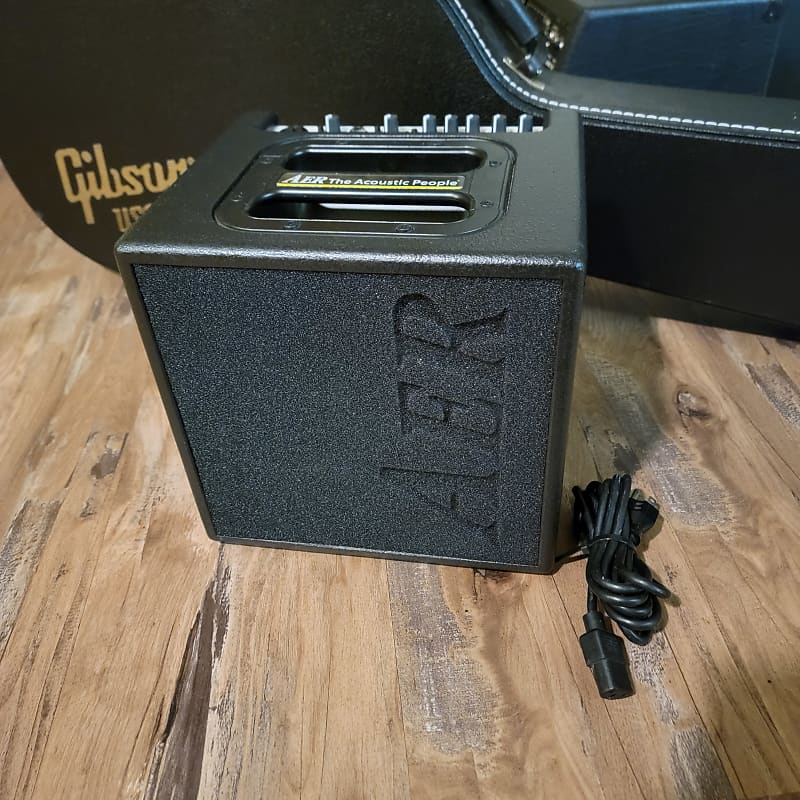 AER Alpha 40W 1x8 Acoustic Guitar Combo Amp Black No Issues Reverb