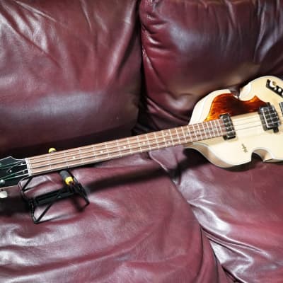 Hofner 500/1 Bass V62 WHP Natural Blonde image 15