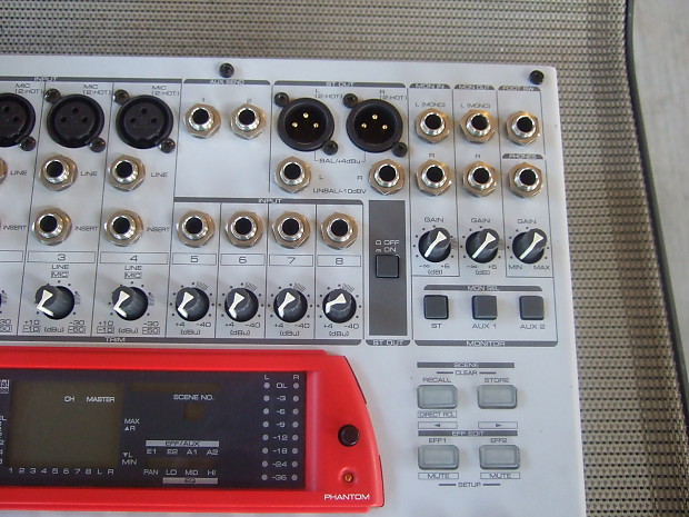 Fostex VM88 Digital Mixer, With Effects, ADAT Optical, Works