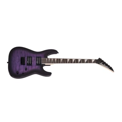 Jackson JS Series Dinky Arch Top JS32Q DKA HT 6-String Electric Guitar with Amaranth Fingerboard (Right-Handed, Transparent Purple Burst) image 4