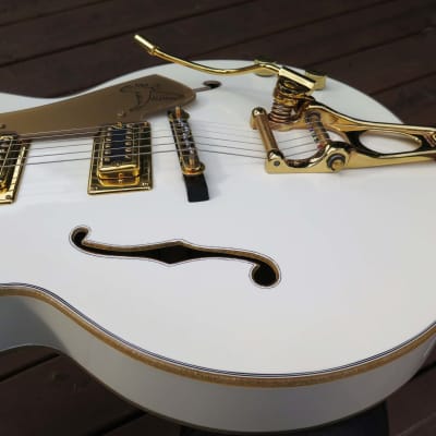 1980 Gretsch 7593 White Falcon Single Cutaway Hollowbody Electric Guitar Mint w/ OHSC Baldwin Era image 10