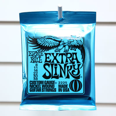 Ernie Ball 2225 Extra Slinky Nickel Wound Electric Guitar Strings (8-38) image 1