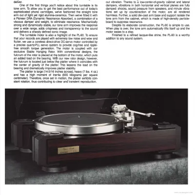 Pioneer PL-90 (PL-7L) Elite Reference Turntable - Rare & AWESOME 🎶 See Demo 📹 image 10