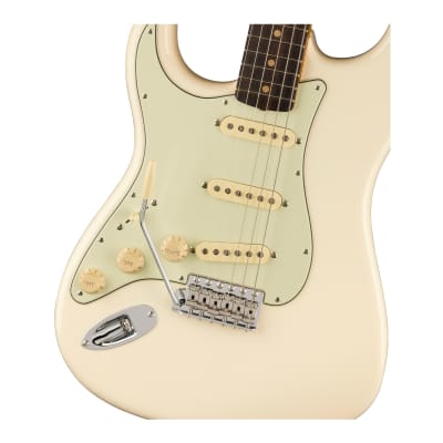 Fender American Vintage II 1961 Stratocaster 6-String Electric Guitar (Left-Handed, Olympic White) image 4