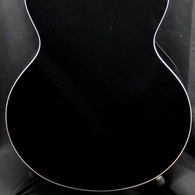 Yamaha CPX600 Medium Jumbo Acoustic-Electric Guitar Black image 4