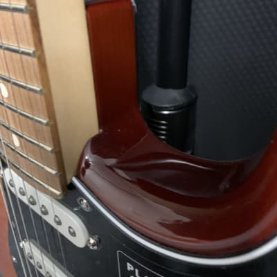 Fender Player Stratocaster HSS Plus Top with Pau Ferro Fretboard 2019 - Present - Tobacco Sunburst image 4