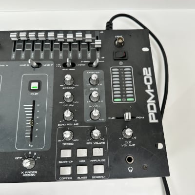 Gemini PDM-02 4 Channel 19" DJ Mixer w/ 10 Band Equalizer image 5