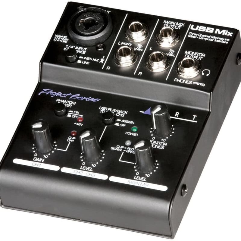 MacroMIX – Four Channel Personal Mixer – ART Pro Audio