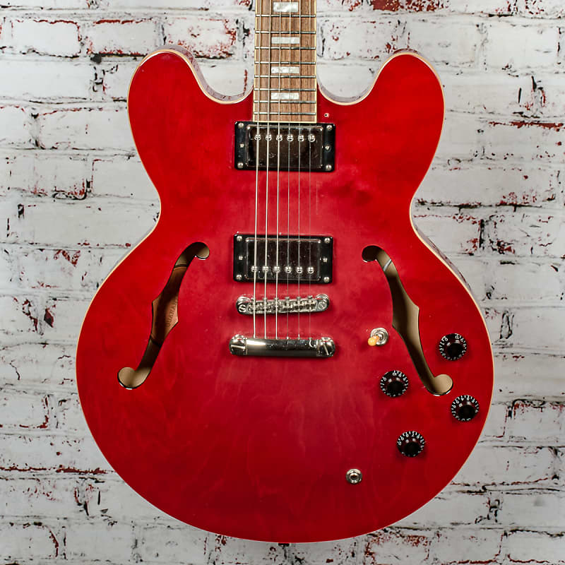 Epiphone - ES-335 Pro - Semi-Hollow Body HH Electric Guitar, Red - x3385 - USED image 1