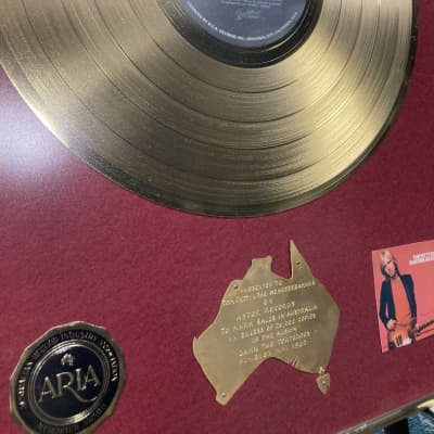 Stan Lynch Tom Petty and The Heartbreakers, ARIA Australian, Damn the Torpedoes Gold Record (#6) image 4