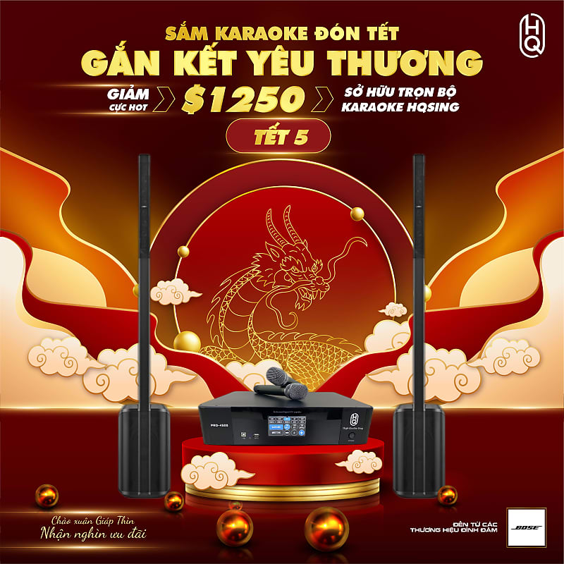 Karaoke SET Ft BOSE speaker audio processor wireless Reverb