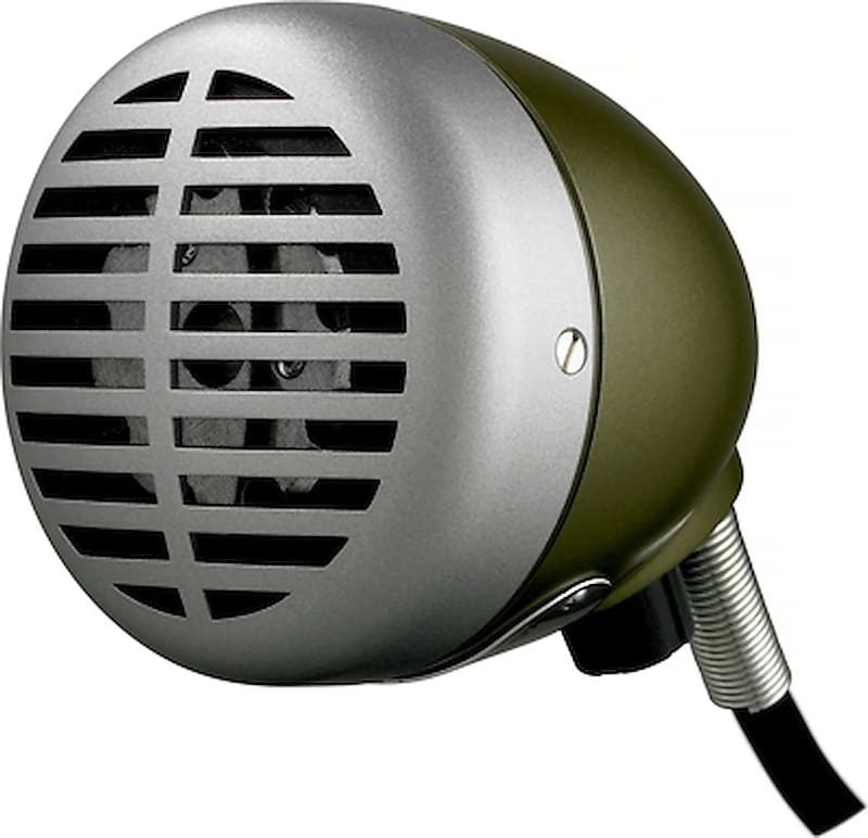 Green Bullet Harmonica Microphone image 1