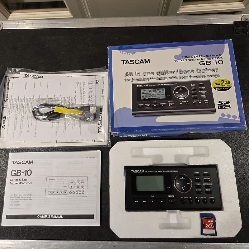 TASCAM GB-10 Guitar/Bass Trainer with Recorder | Reverb